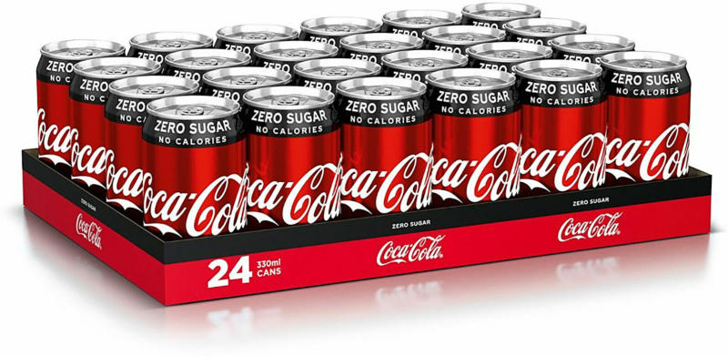 Coca-Cola Zéro Sucres 24 x 33 cl -
