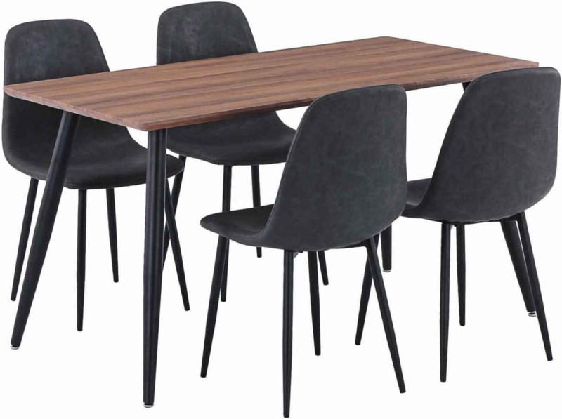 Ensemble table et chaises Rusty -