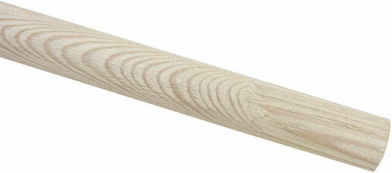 Gardinenstange „Country“, 240 cm, Ø25 mm, catsell-eiche