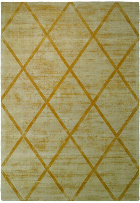 Kurzflorteppich „Luxury 210“ Gelb, 120x170cm 120x170 cm