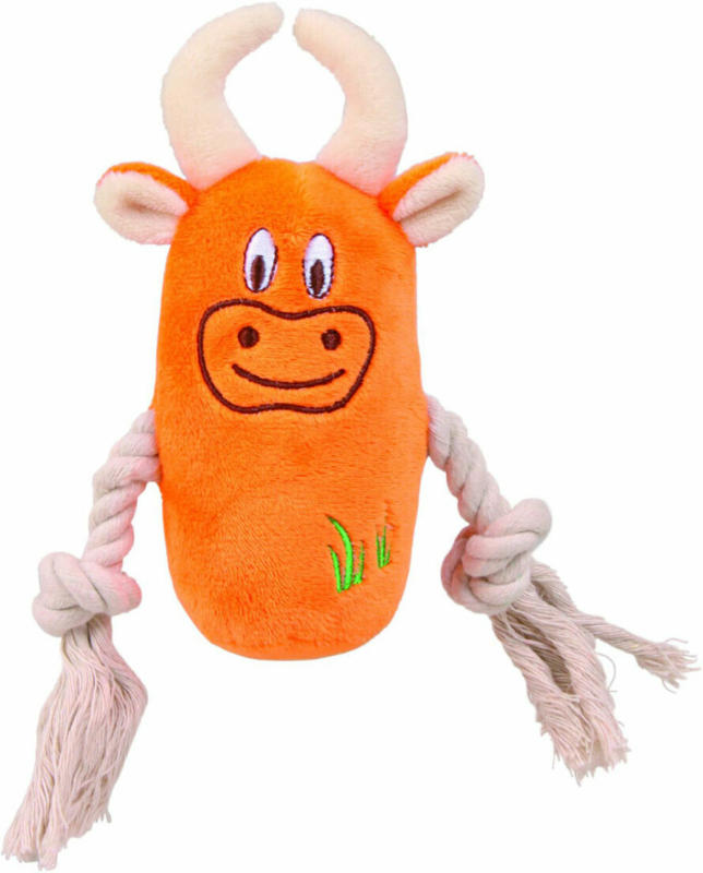 Plüsch Tier mit Tau Squeaker 13cm