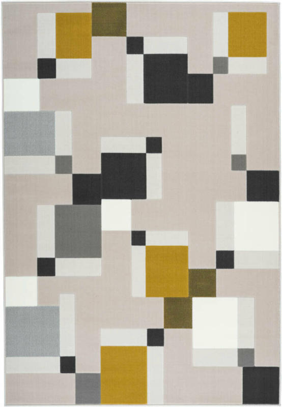 Flachflorteppich „Esperanto 225“, creme/grün 160x230 cm