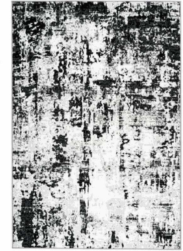 Flachflorteppich „Esperanto 825“, grau/weiß 160x230 cm