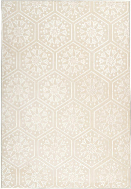 Hochflorteppich „Monroe 200“, creme 160x230 cm