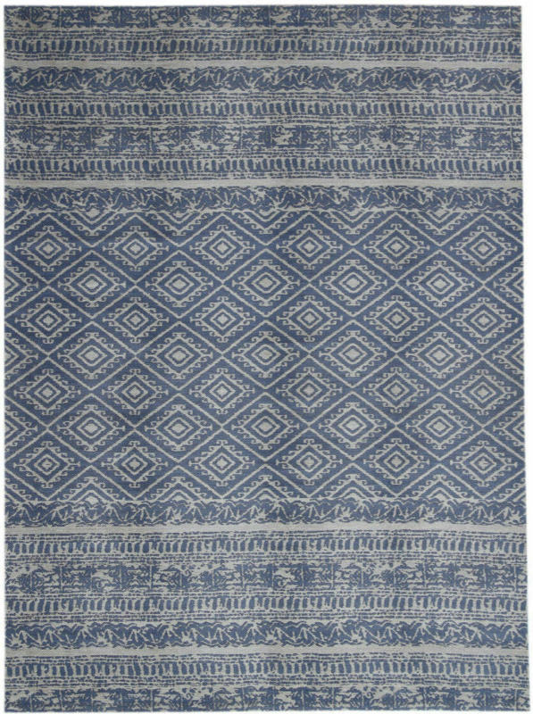Outdoor-Teppich „Sunny 110“, hellblau 160x160 cm