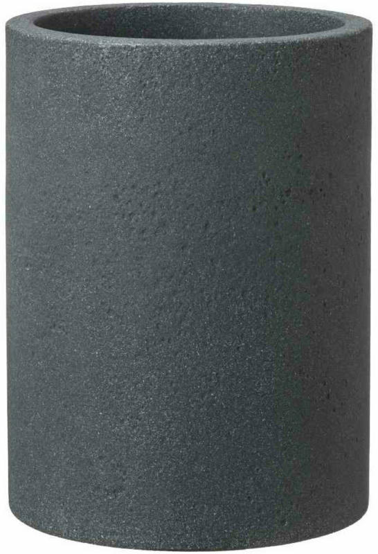 Gefäß „Leeds High“ Ø30x53 cm, schwarz-granit, Betonoptik schwarz-granit | Ø30x53 cm