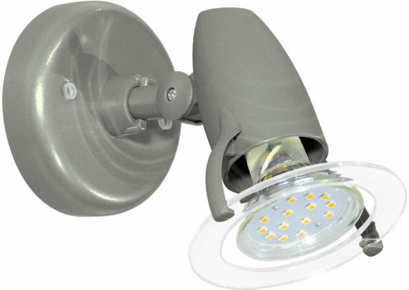 LED-Spotserie „Pocket 1“, 1 Spot, silber 1 | grau