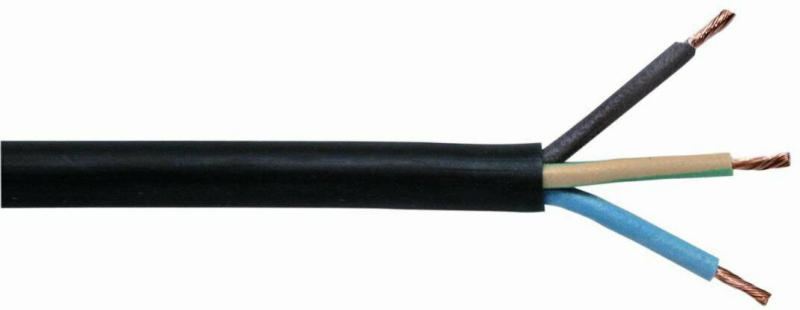 Gummikabel „H05RR-F“ 3G 1,5, 5 m