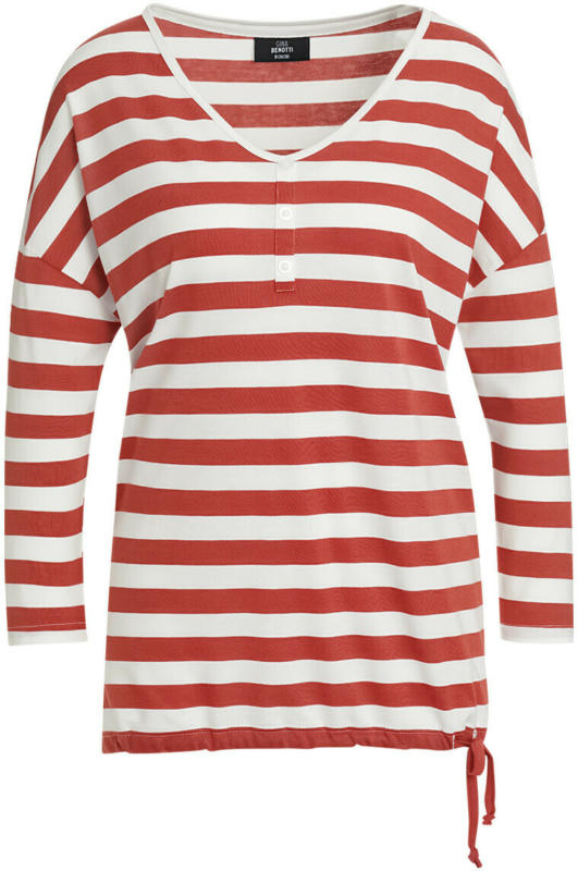 Damen Shirt mit Blockstreifen (Nur online)
