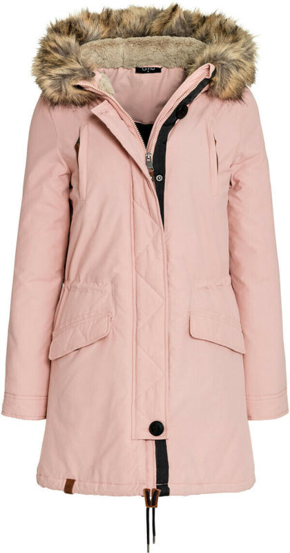 Damen Parka mit abnehmbarem Fellimitat (Nur online)