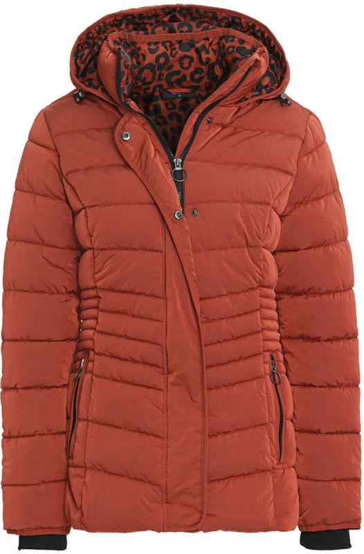 Damen Steppjacke mit Leo-Innenmuster (Nur online)