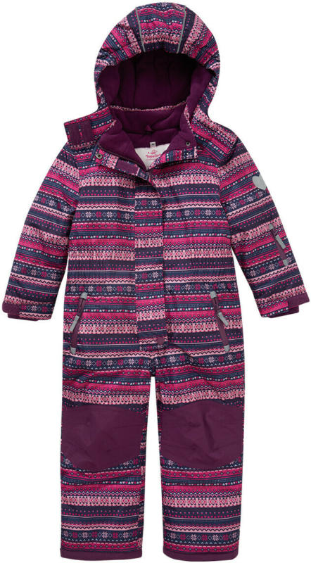 Mädchen Schneeoverall mit Norwegermuster (Nur online)