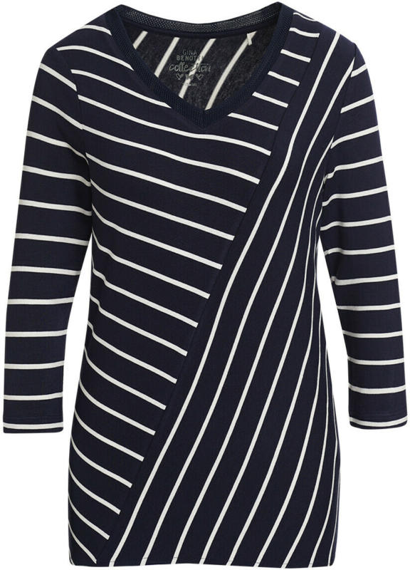 Damen Shirt mit asymmetrischem Muster (Nur online)