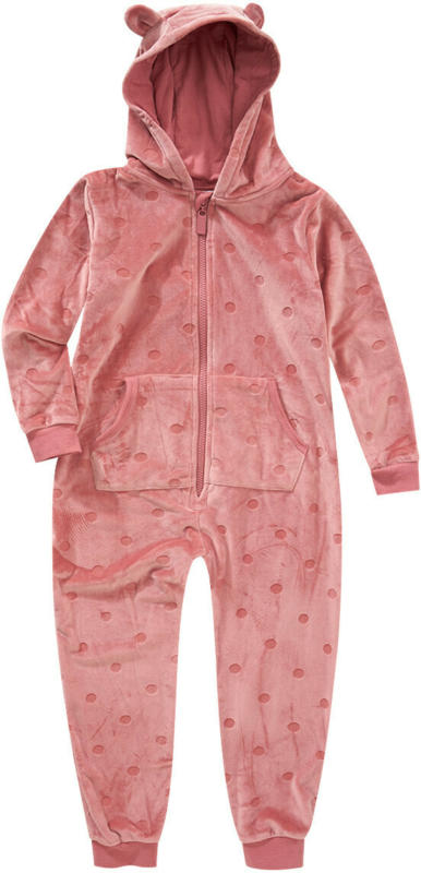 Mädchen Onesie mit Kapuze (Nur online)