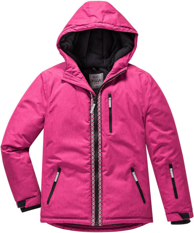 Mädchen Schneejacke mit buntem Webband (Nur online)