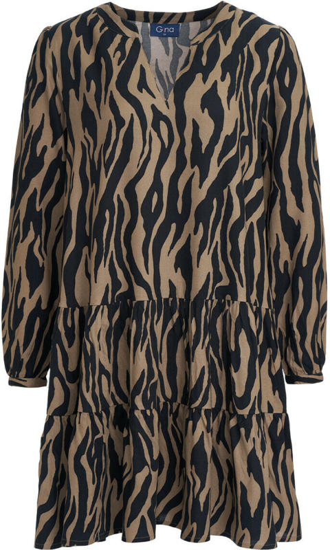 Damen Kleid mit Animal-Print (Nur online)