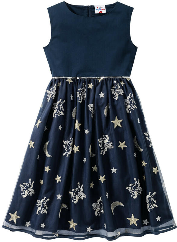 Festliches Mädchen Kleid mit Pailletten (Nur online)