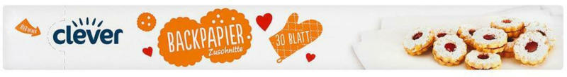 Clever Backpapier Zuschnitte