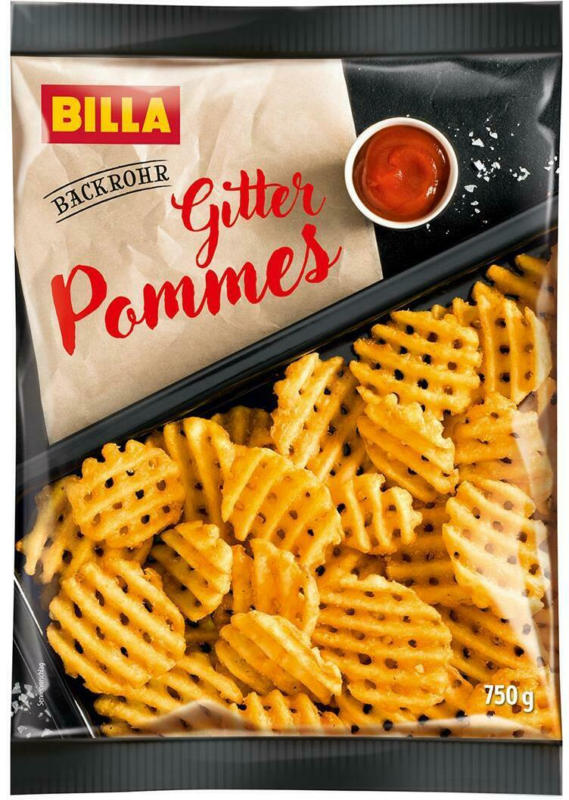 BILLA Gitterpommes