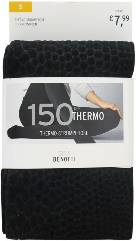Damen Thermo-Strumpfhose mit tierischem Muste (Nur online)