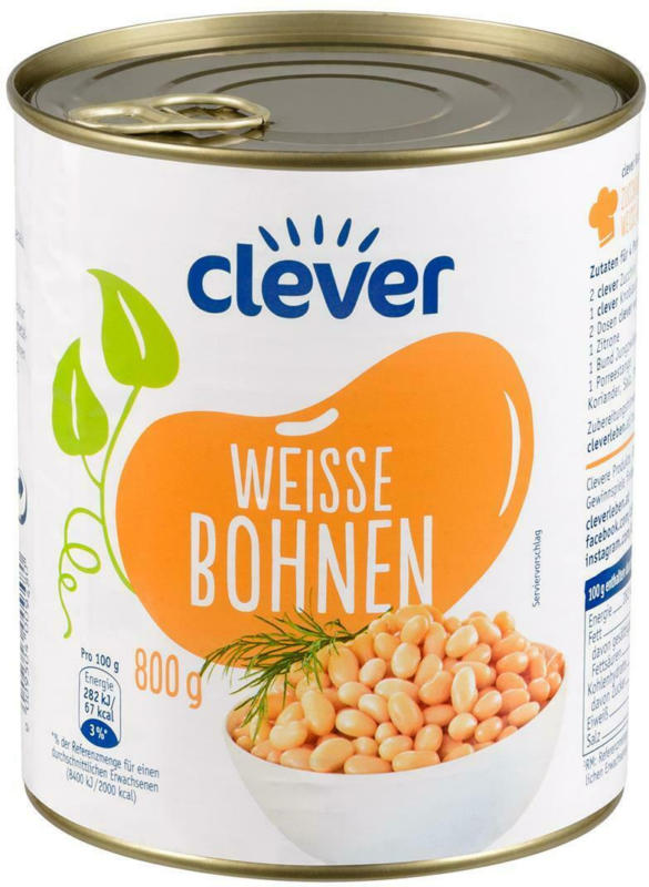 Clever Weiße Bohnen
