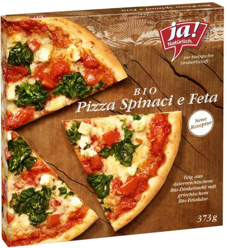 Ja! Natürlich Bio Pizza Spinaci E Feta