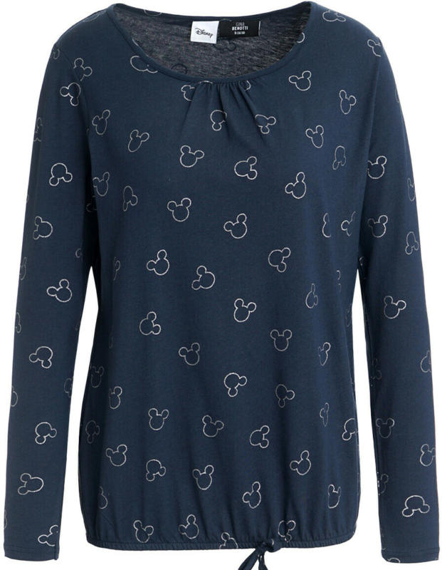 Micky Maus Langarmshirt mit Allover-Print (Nur online)