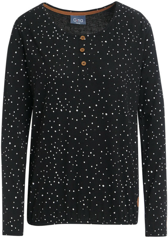 Damen Langarmshirt mit Punkten alllover (Nur online)