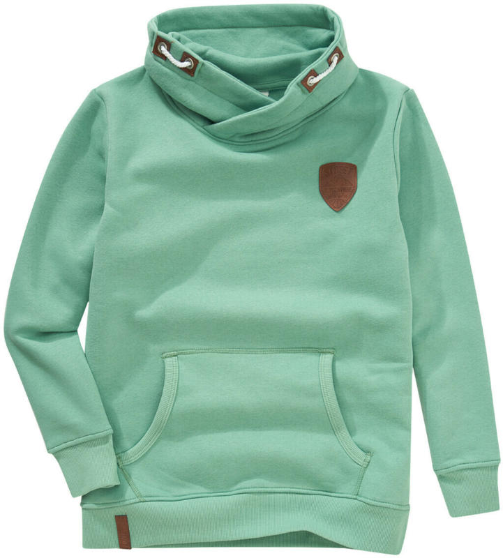 Jungen Sweatshirt mit Schalkragen (Nur online)