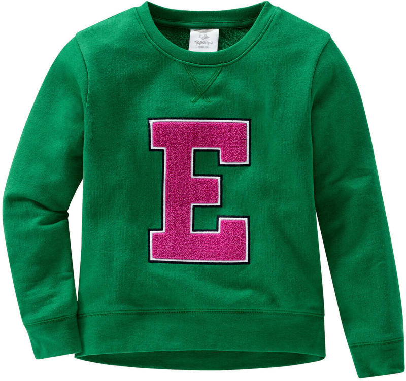 Mädchen Sweatshirt mit Frottee-Applikation (Nur online)