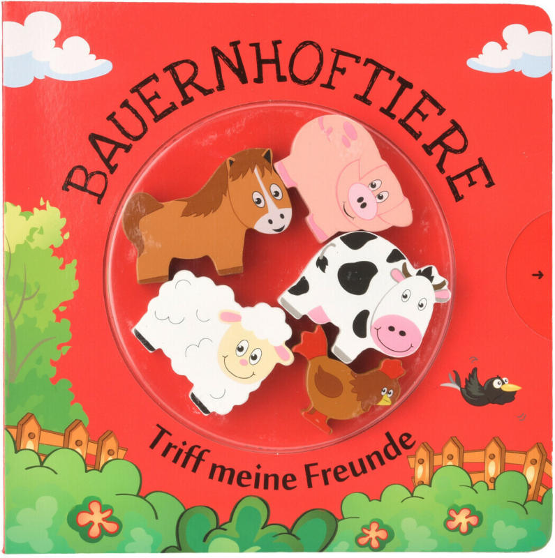Vorlesebuch mit Holztieren (Nur online)