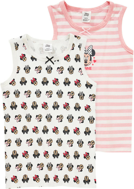 2 Minnie Maus Unterhemden im Set (Nur online)