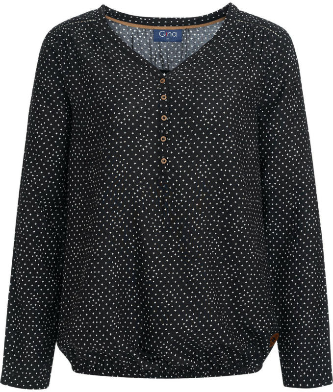 Damen Bluse mit Minimal-Print (Nur online)