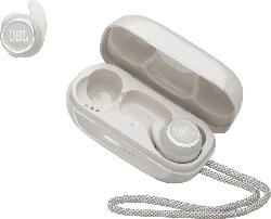 JBL Refelect Mini NC, In-ear True Wireless Kopfhörer Bluetooth Weiß