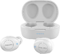 PHILIPS T2205WT/00, In-ear True Wireless Kopfhörer Bluetooth Weiß