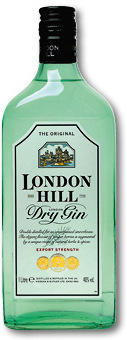 LONDON HILL GIN 43% 1L