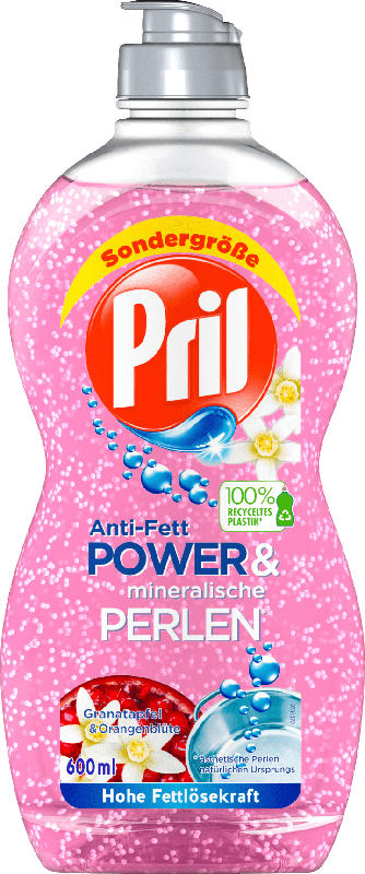 Pril Spülmittel Power&Perlen Granatapfel&Orange
