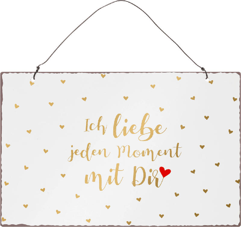 Dekorieren & Einrichten Metallschild 'Liebe'