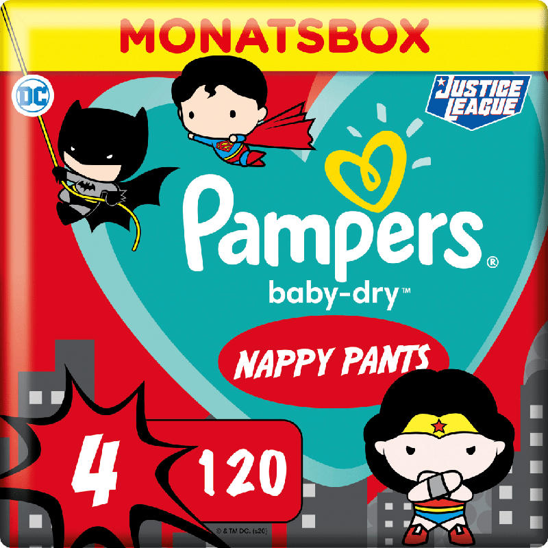 Pampers Pants BabyDry Gr.4 9-15 kg Limited Edition