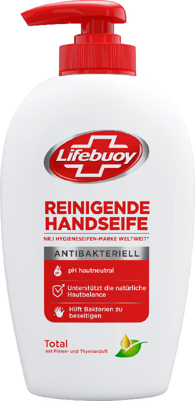 Lifebuoy Flüssigseife antibakteriell mit Pinien- & Thymianduft
