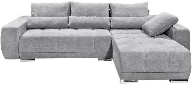 Ecksofa mit Schlaffunktion + Bettkasten Lopez, Webstoff
