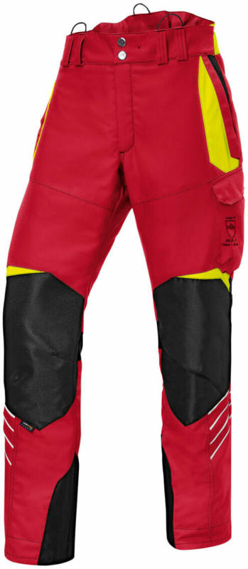 Schnittschutzhose „Forest“, rot, Gr.XL rot | XL