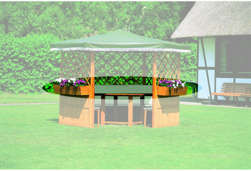 5er Set Blumenkasten für Pavillon „Palma“ & „Marburg“