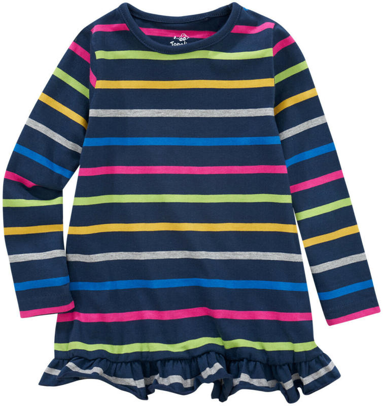 Mädchen Langarmshirt im Ringel-Look (Nur online)