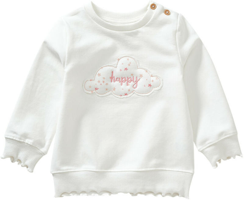 Baby Sweatshirt mit Wolken-Applikation (Nur online)