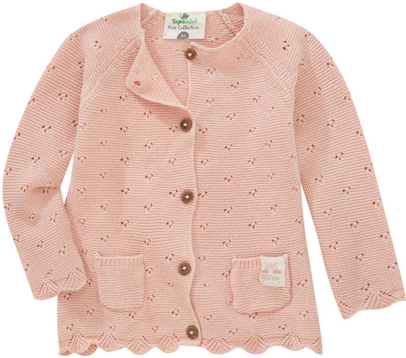 Baby Strickjacke mit Ajour-Muster (Nur online)