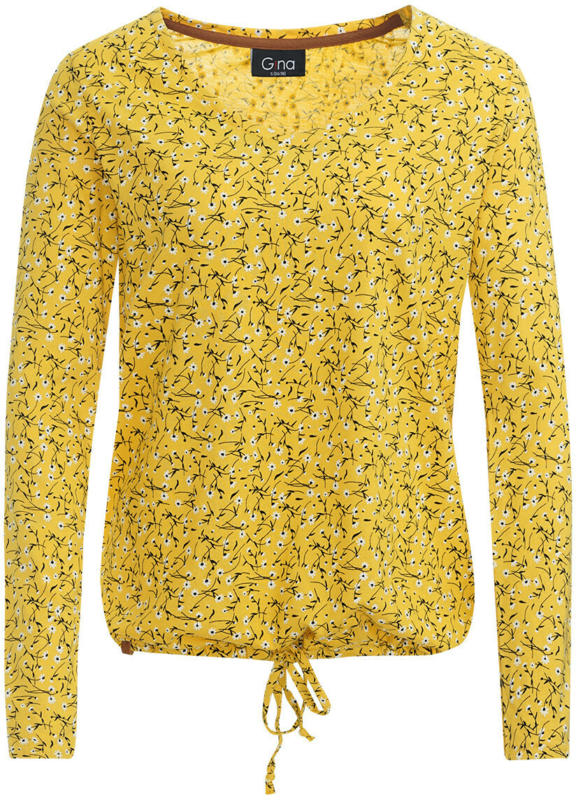 Damen Langarmshirt mit floralem Allover-Motiv (Nur online)