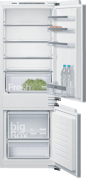 SIEMENS KI77VVFF0 Kühlgefrierkombination (A++, 212 kWh/Jahr, 1578 mm hoch, Einbaugerät)