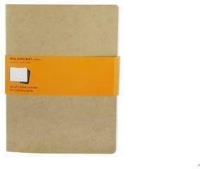MOLESKINE Notizheft Cahier A4 504 - 5 liniert, natur 3 Stück