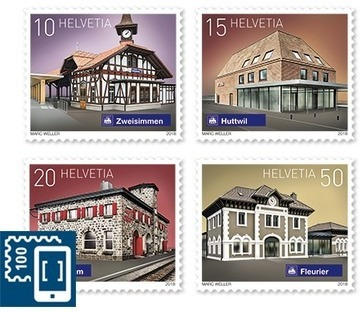 Schweizer Bahnhöfe, Serie